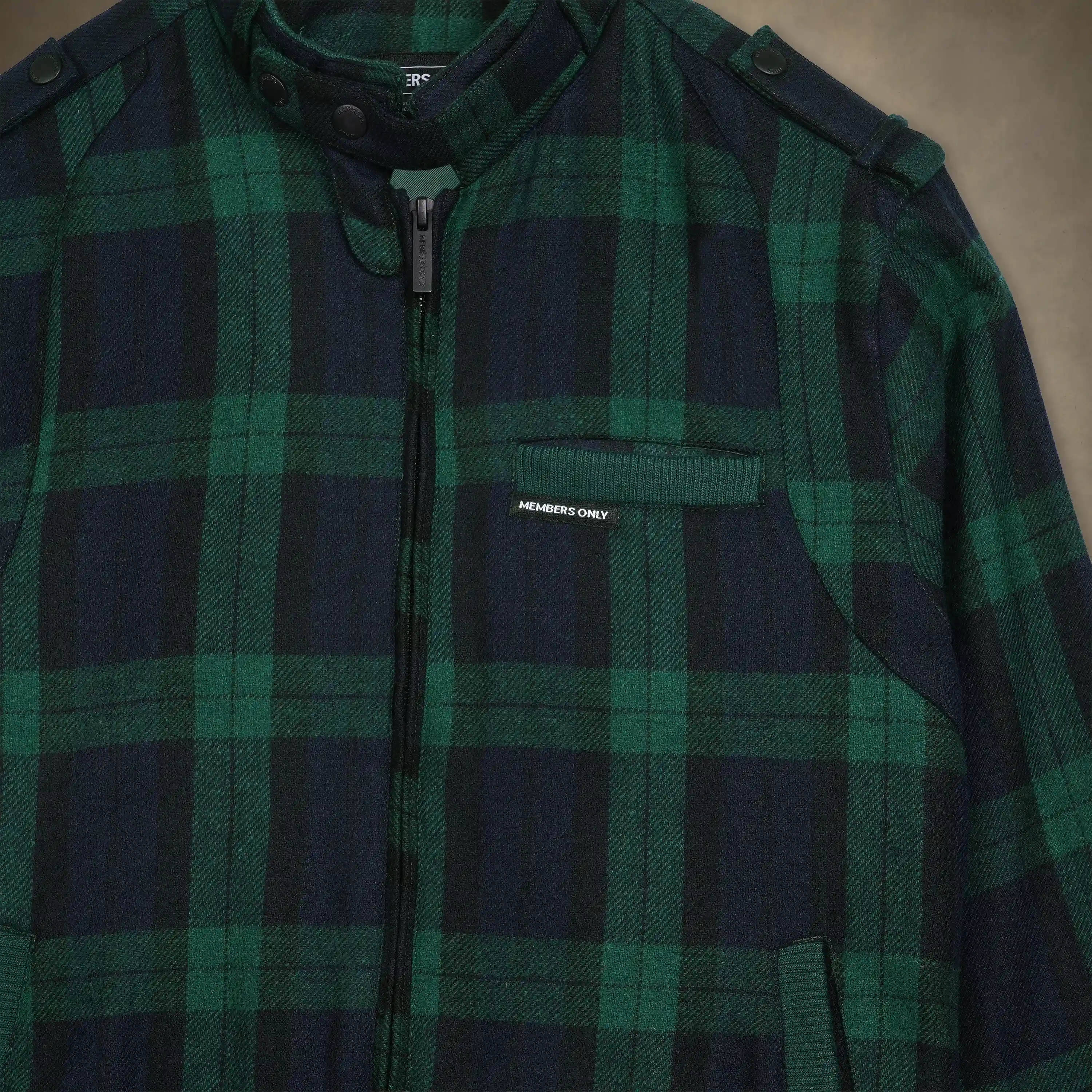 Women's Oversized Wool Iconic Racer Jacket - Image 8